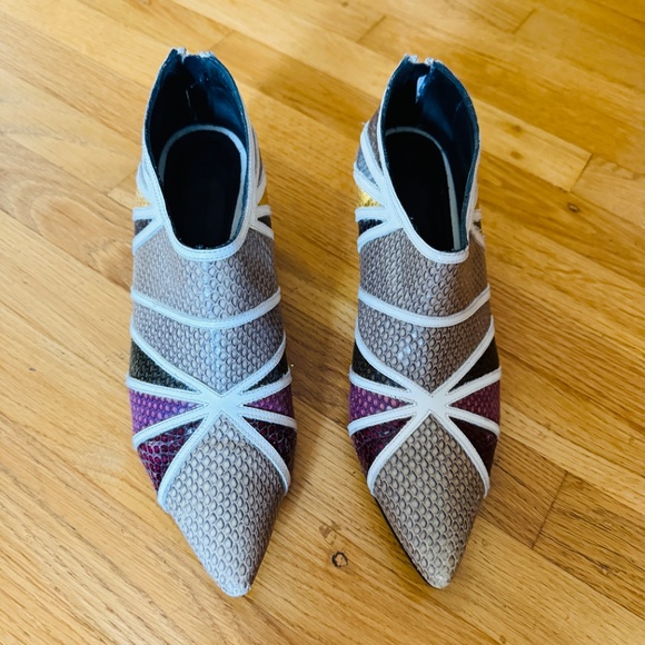 Rodarte Croc Patchwork boots-Gorgeous!! 39 - Picture 2 of 5